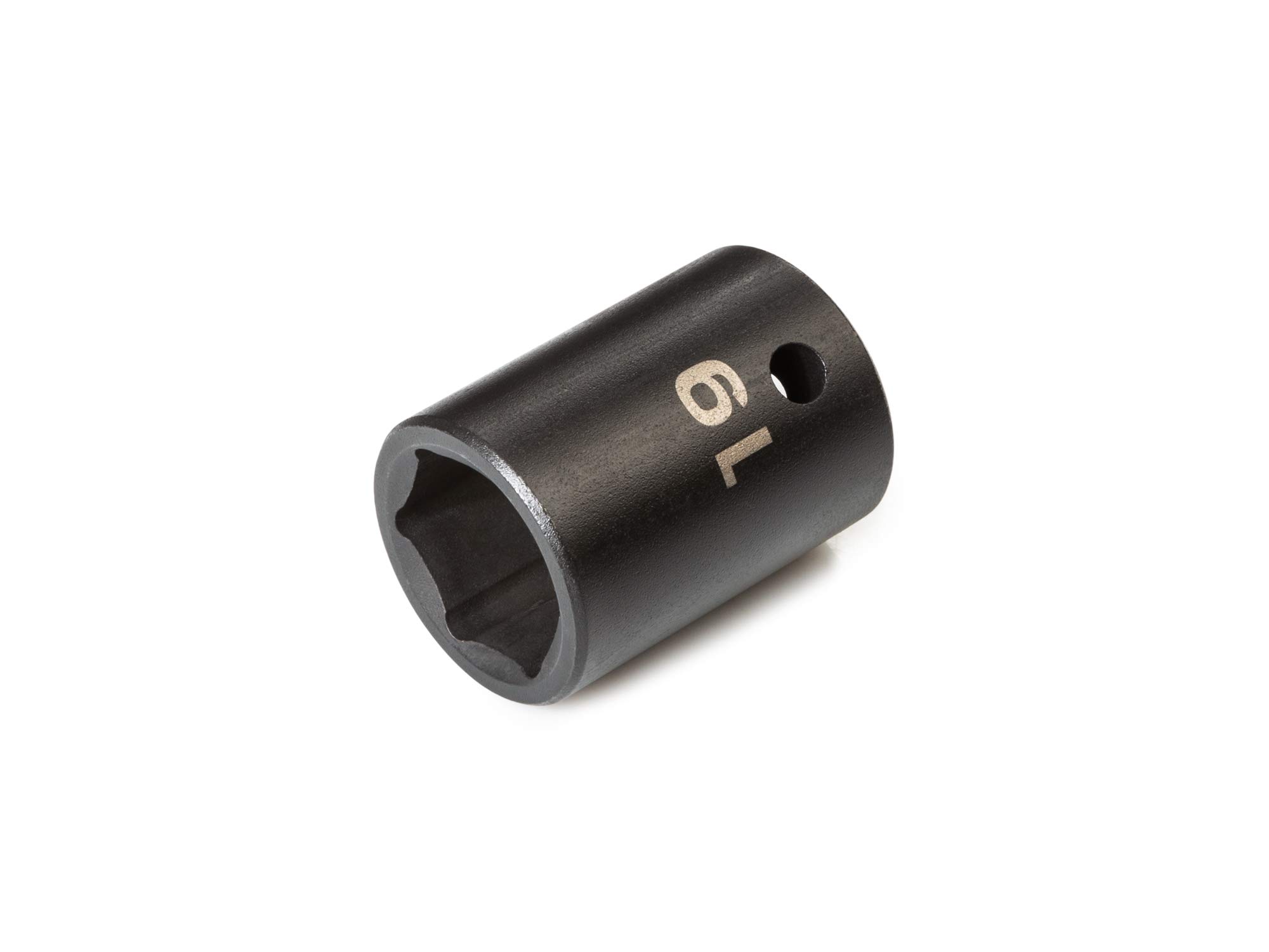 TEKTON 1/2 Inch Drive x 19 mm Shallow 6-Point Impact Socket | SID22119