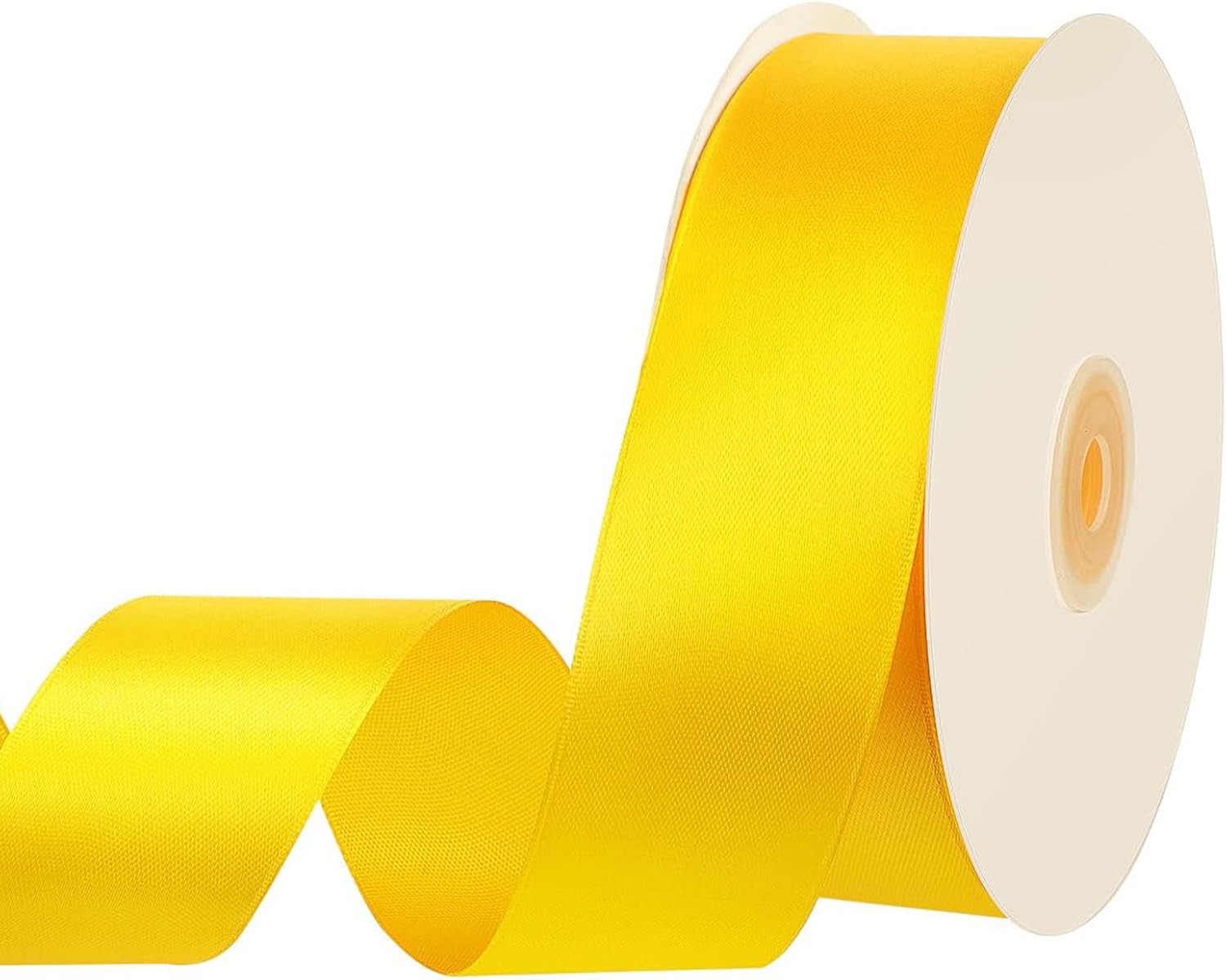 Amazon.com: Yellow Satin Ribbon 120 Yards 1 1/2 Inch Yellow Ribbon ...