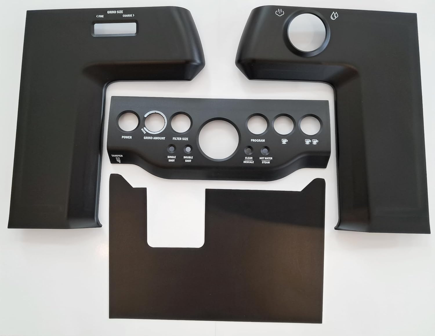 Panel Pops Formfitting Cover for the Barista Express BES870/BES870XL – Custom Color Panels (Black)