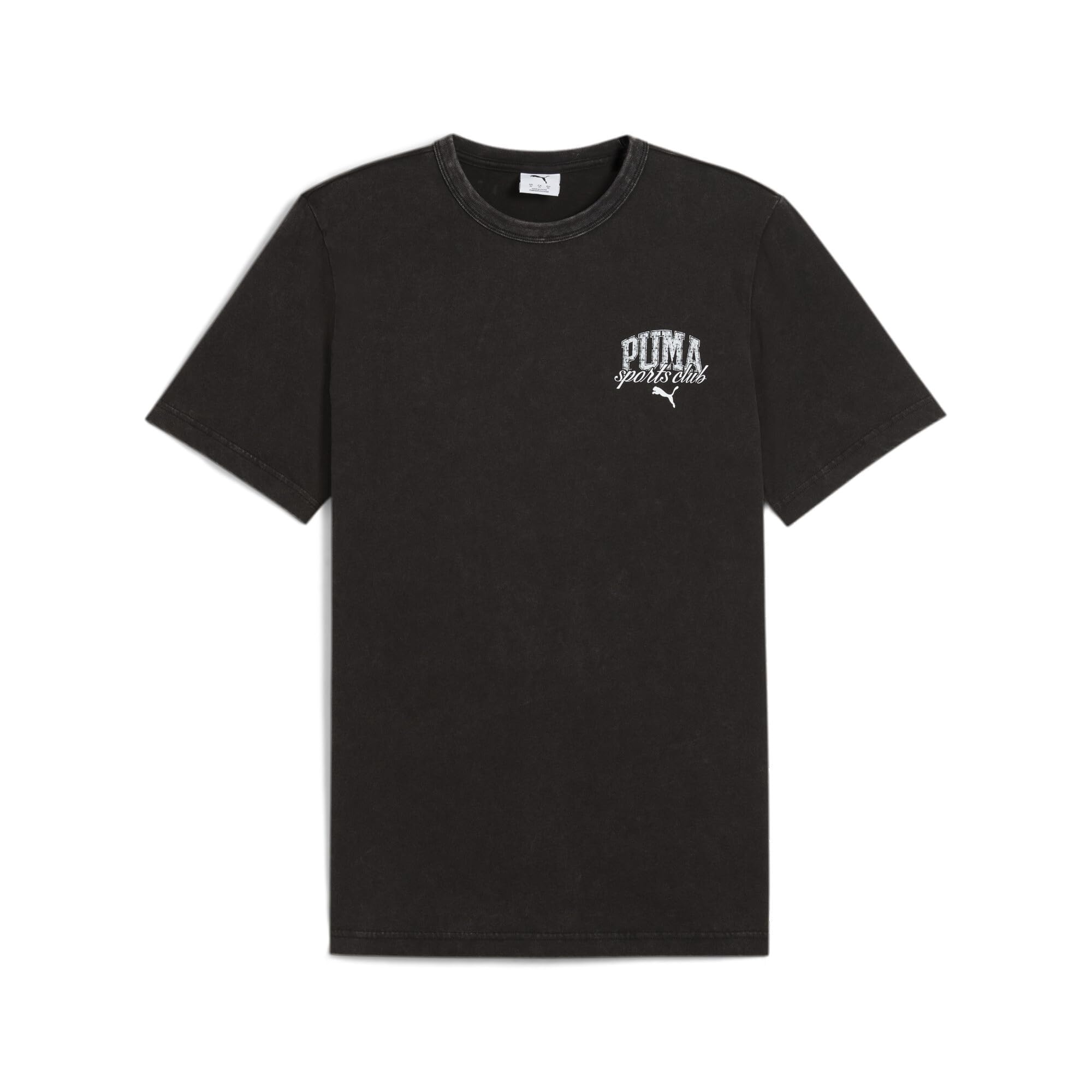 PUMA T-shirt graphique : la solution confort en taille XX-Large pour homme en Puma Noir Ss25