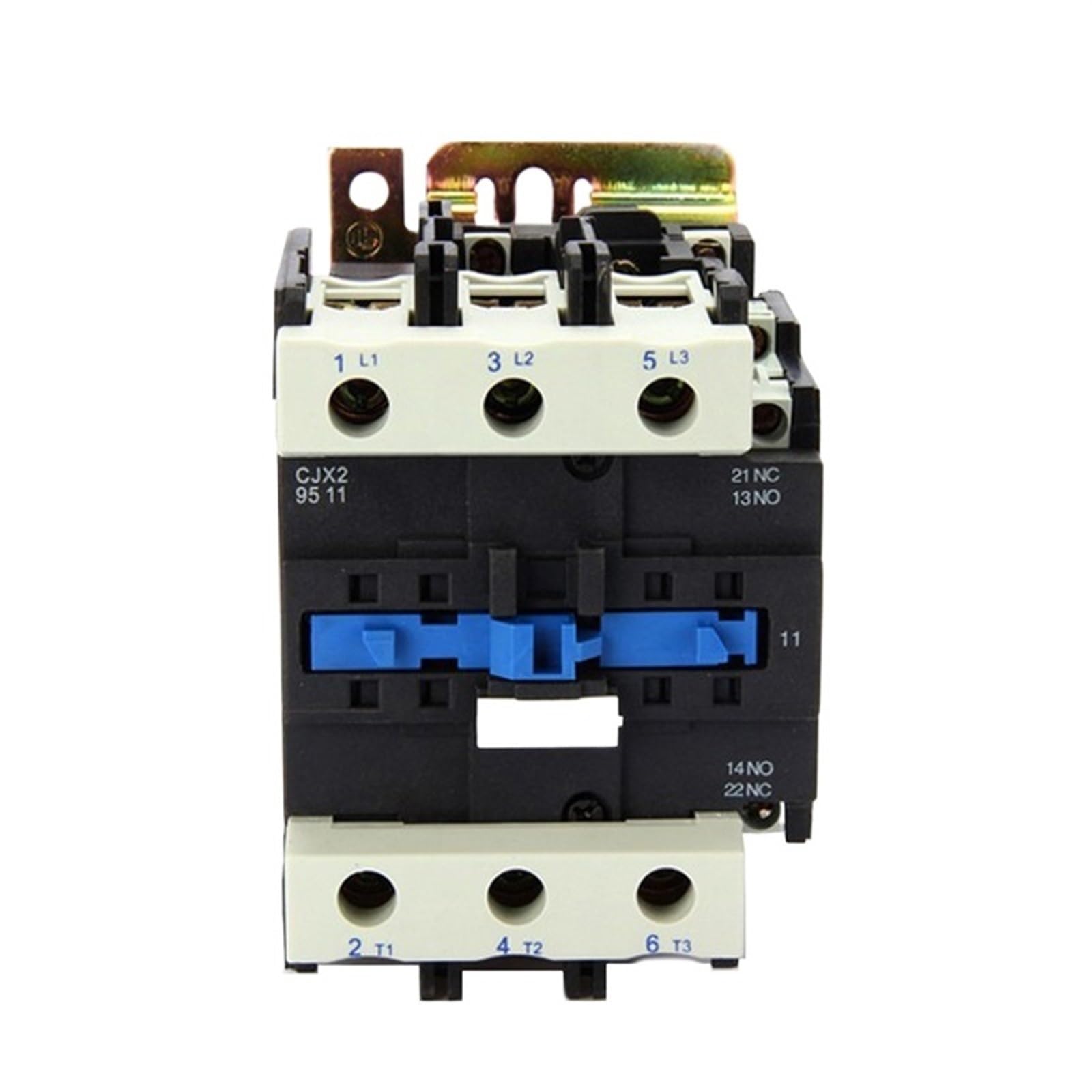 HUUOQIWY CJX2-9511 AC Magnetic Contactor 95A 3P Contactor LC1-D9511 AC Motor Contactor Switch AC220V/380V 50/60HZ 1Pcs(CJX2-9511 AC220V)