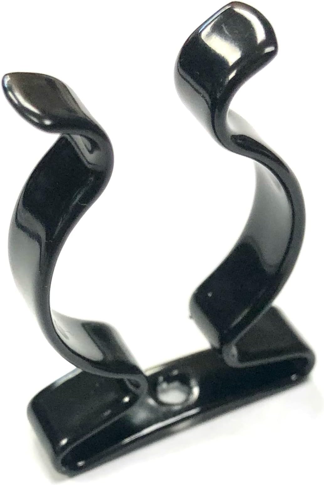 ONESTOPDIY.COM 3 x Terry Tool Clips Black Plastic Coated Spring Steel Grips 32MM