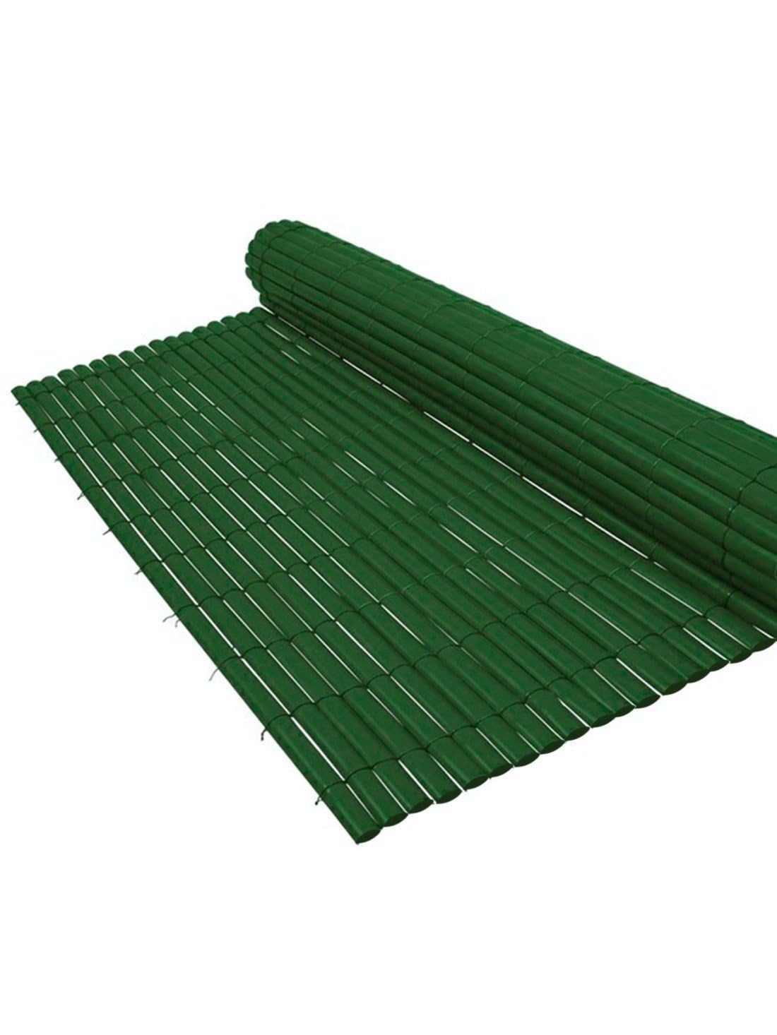 Jardin202 - Cañizo PVC Doble Cara 1600gr/m² - Valla ocultación - Resistente a los Rayos UV protección contra el Viento | 1,5x3m (Verde)