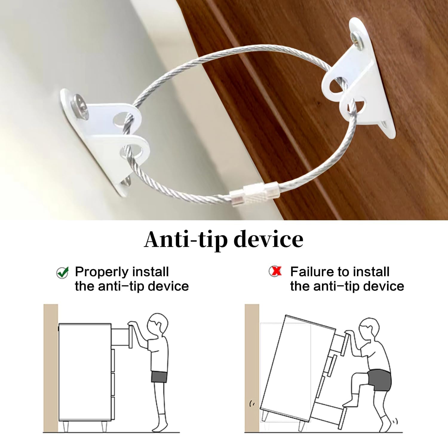 Close-up of smooth sliding rails for drawers