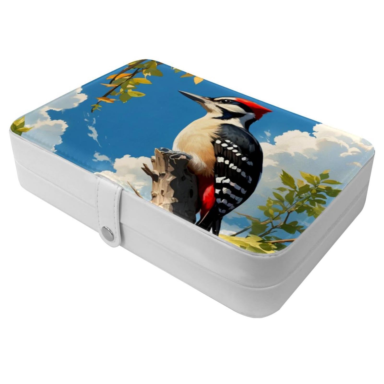 Boîte à bijoux pour femmes et filles petit étui de voyage portable rose pour bagues et colliers