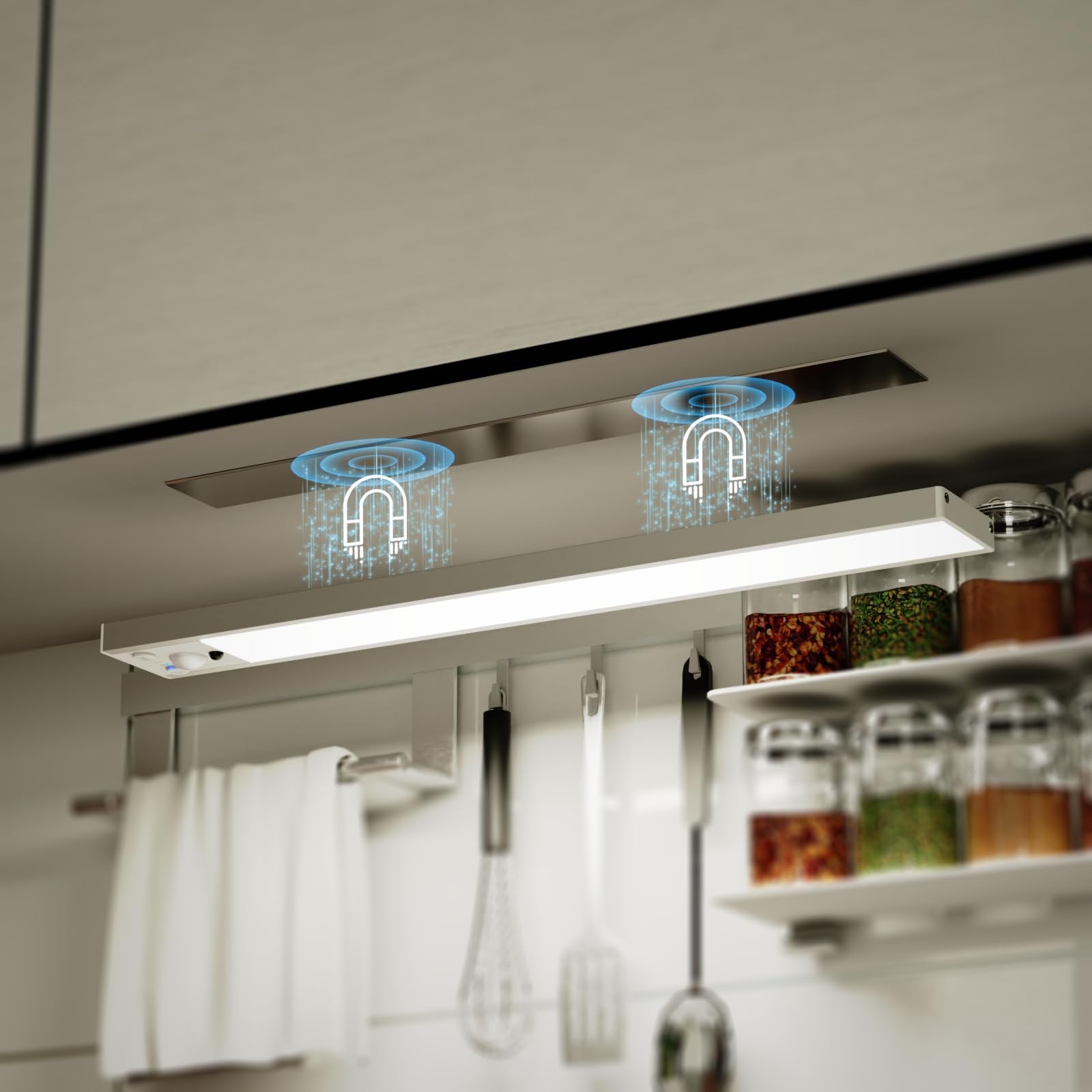 PRINCEWAY Rechargeable LED Under Cabinet Light - Image 4