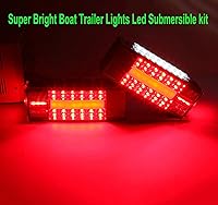 Vista 2 de Luces de remolque con kit de arnés de cableado de remolque de 50 pies - Sistema completo de iluminación LED impermeable