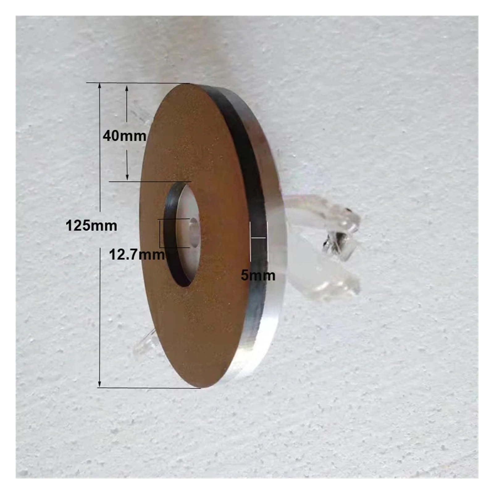 Disque de meule 125 * 40 * 5 * 12.7 diamètre trou(800)