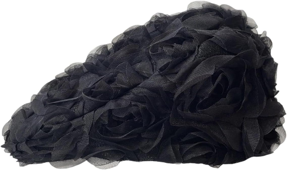 Berets with Rose Design Comfortable Cap Ideal for Dates and Art Hat for Women