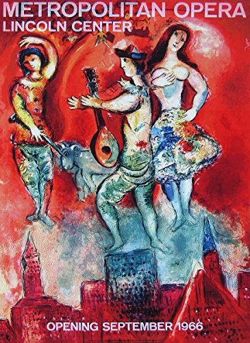シャガール絵画  1976 シャガールタッチI and the Village(1911)マルクシャガール 絵画