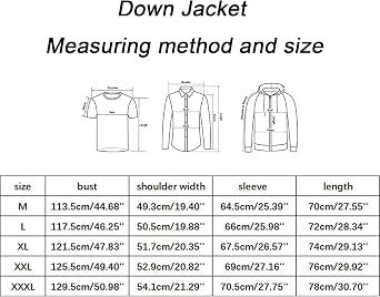 UPCOT Men's Down Coat, Lightweight Water Resistant Puffer Jacket Coat, Shiny Down Hood, Men's Winter Coat, Fashion Parka Coat, blue