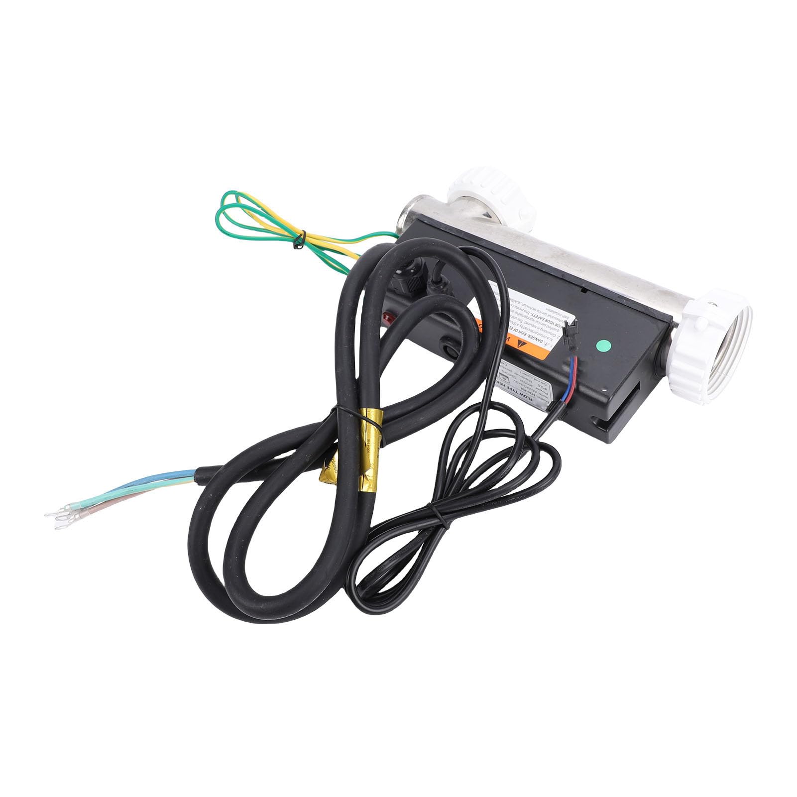 Sonew 3KW Wanna z Hydromasażem Termostat Grzejnik Regulator Temperatury Ogrzewania do Przenośnego Basenu Wanna SPA 1280L pojemność Stal Nierdzewna IPX5