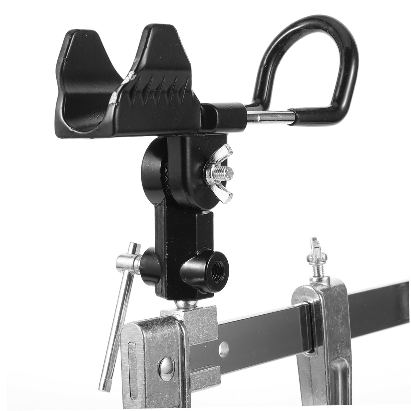 VICASKY 1pezzi Supporto per Canne da Pesca Rotante Gradi Supporto Multifunzione per Canne da Pesca in Tubo Rigido di Stabile
