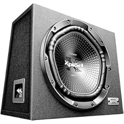 Subwoofer Autoamplificado Coche Pioneer Sony XS-NW1202E - Subwoofer de 12" (potencia de 1800W pico y 420W RMS ), negro