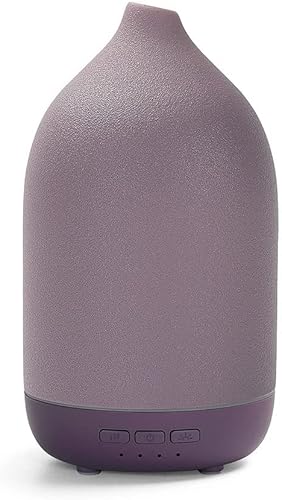 Difusores de aceites esenciales, difusor de aromaterapia para aceites esenciales, difusores de aceite de cerámica de 3.5 fl oz para habitaciones