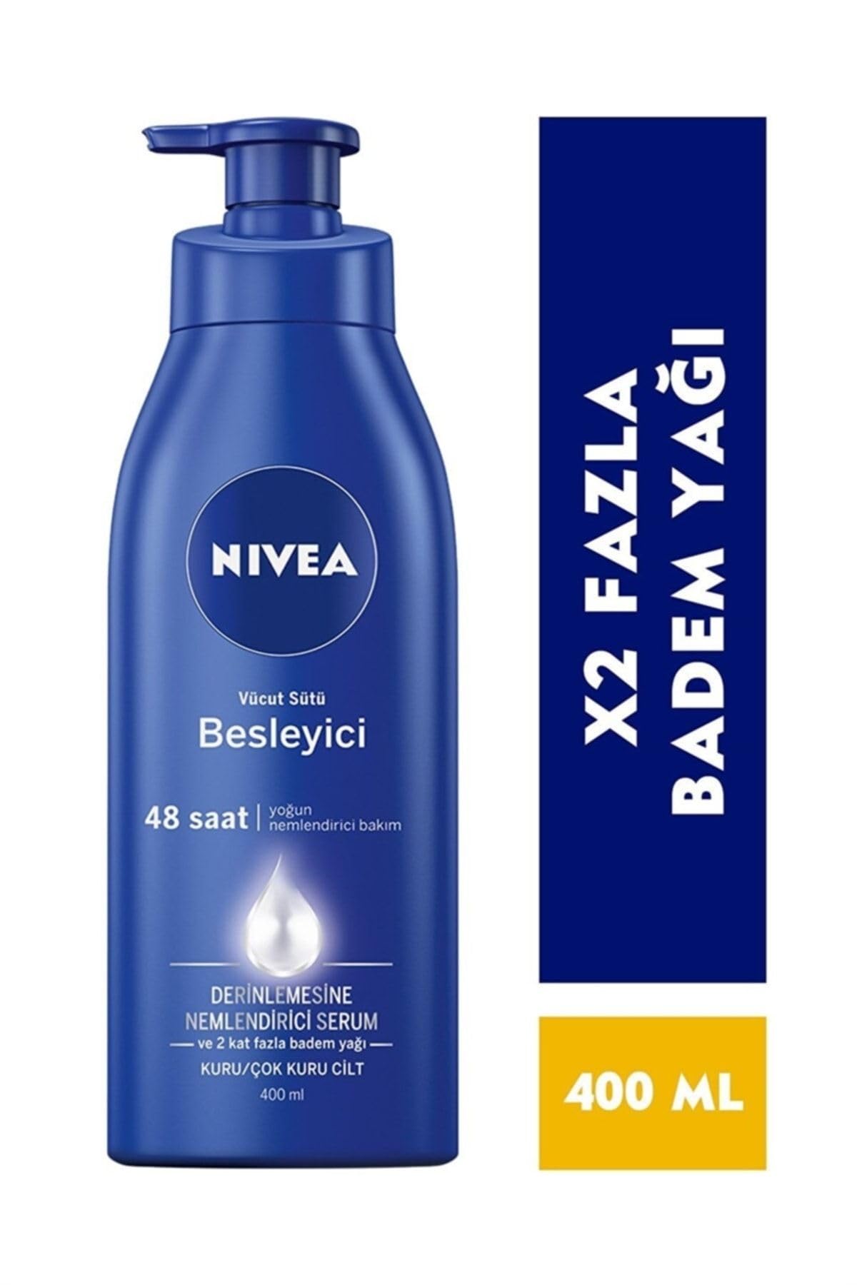 NIVEA Besleyici Vücut Sütü Yoğun Nemlendirici Bakım 400 Ml