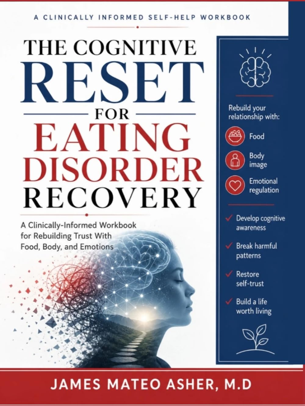 THE COGNITIVE RESET FOR EATING DISORDER RECOVERY: A Clinically-Informed Workbook for Rebuilding Trust With Food, Body, and Emotions