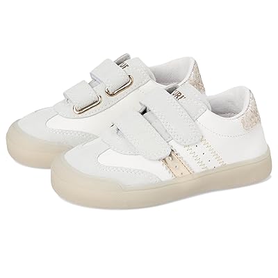 Naturino Riby VL (Toddler/Little Kid) Girls Shoes White/Platinum