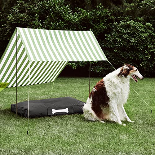Fatboy Doggielounge Stonewashed Stonewashed Hundekissen, Schwarz, Hundebett/Sitzsack/Sofa, waschbar, für kleine und große Hunde