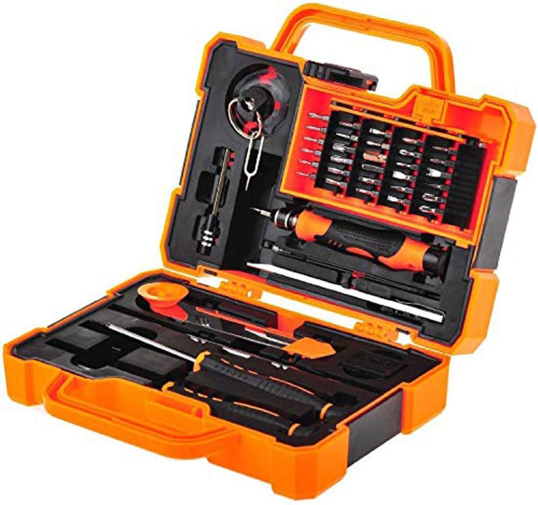 Precision 45 in 1 Screwdriver Set Repair Maintenance Kit Tools for iPhone, iPad, Samsung Cell Phone,Tablet PC, Laptop,Computer and Other Electronic Device (45 in 1)