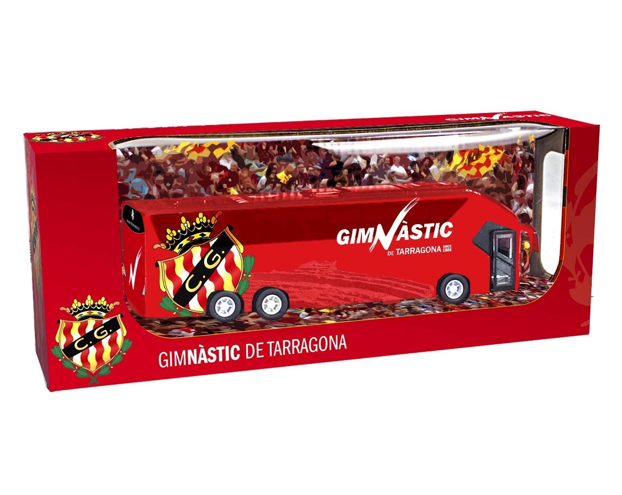 Eleven Force National Soccer Club Gimnástic de Tarragona Bus L Nastic (10766), Multicoloured