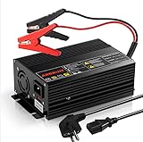 Ardroit 14.6V 30A LifePO4 Batterieladegerät Smart Charger Deep Cycle Rechargeable Batteries Erhaltungsladegerät für 12V LiFePO4 Lithium-Eisen Deep Cycle Rechargeable Batteries