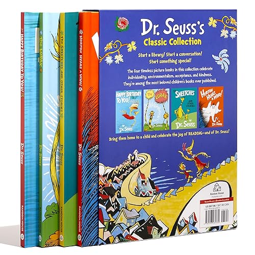 Image of Dr. Seuss's Classic 4-Book Boxed Set Collection: Happy Birthday to You!; Horton Hears a Who!; The Lorax; The Sneetches and Other Stories (Classic Seuss)