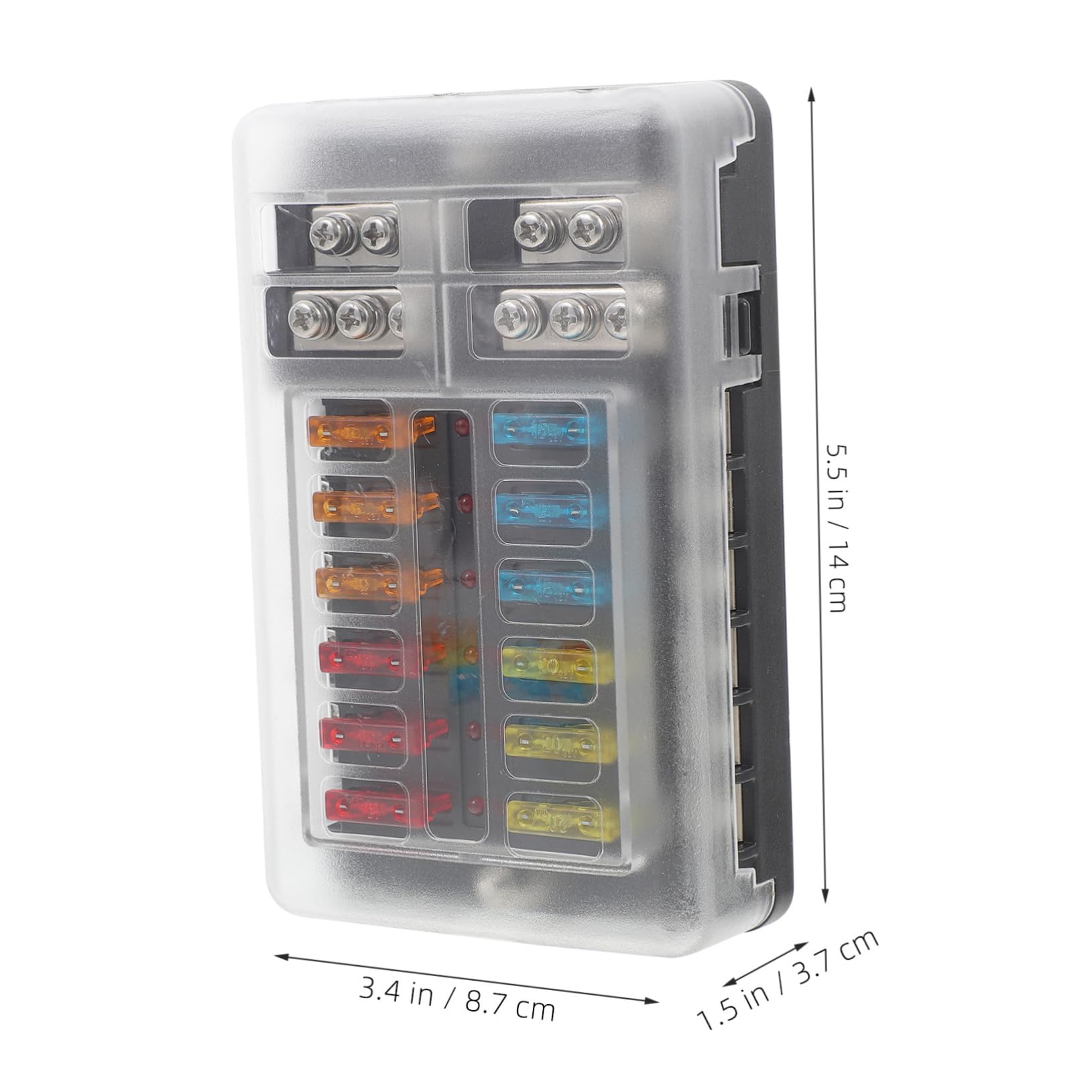 32v Car Fuse Block Holder Fach Sicherungsbox Für Auto Und Yacht Robuste Sicherungshalterung Für Fahrzeugstromkreise