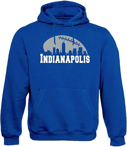 Xtreme Apparrel City Skyline - Sudadera con capucha para los fanáticos del fútbol