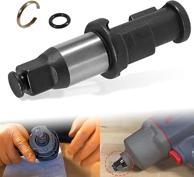 1/2 Air Impact Anvil with O-ring and Retainer Clip for Ingersoll Rand IR2235TiMax & IR2235QTiMax