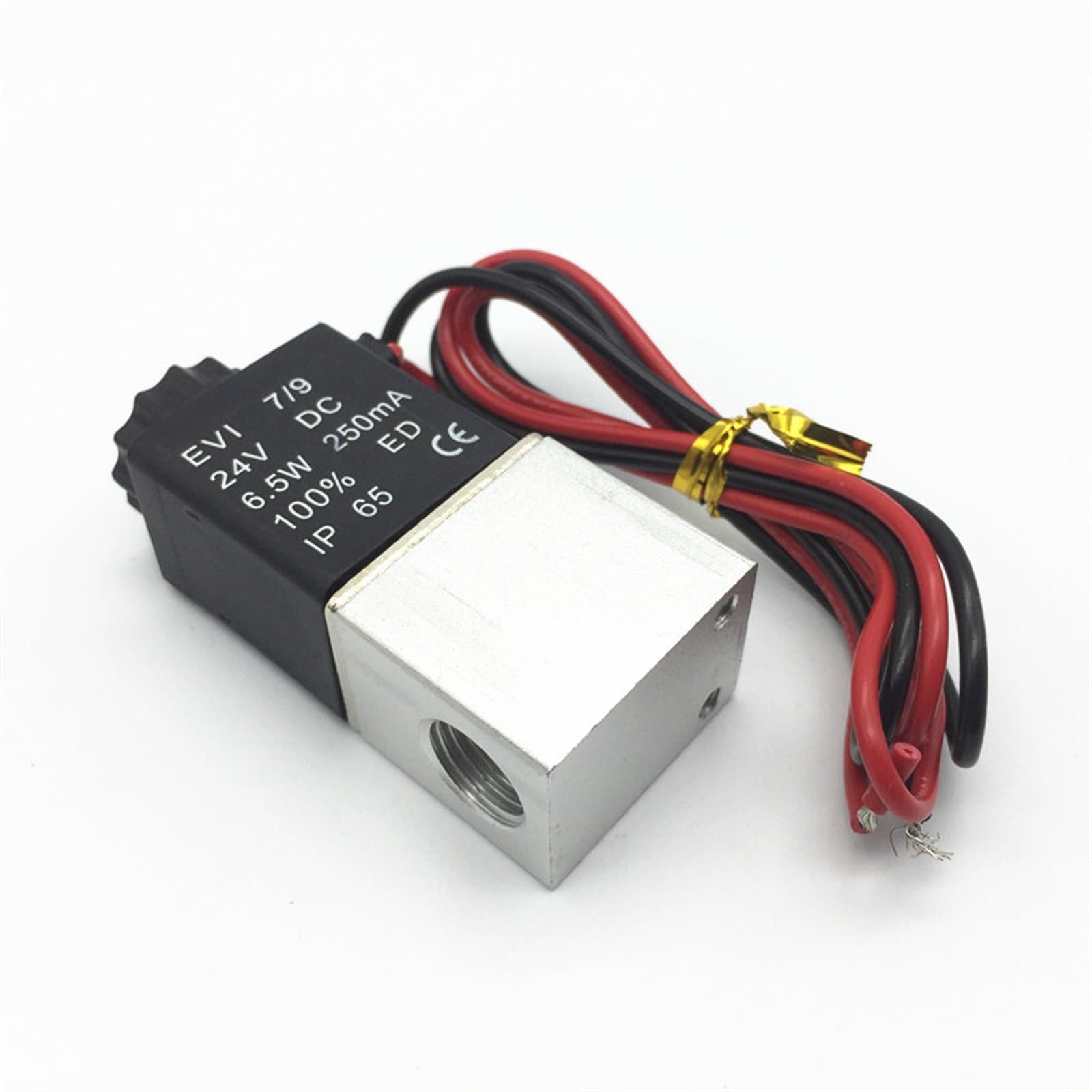 Électrovanne air eau 24VDC 2V025-08 vanne pneumatique 1/4 pouce