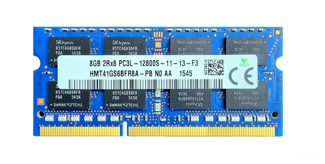 8GB DDR3L Laptop RAM 1600 MHz Compatible with SK hynix PC3L-12800S 1.35 Volt SODIMM Dual Rank with 3 Years Door Step Warranty (This RAM is NOT for Desktop)