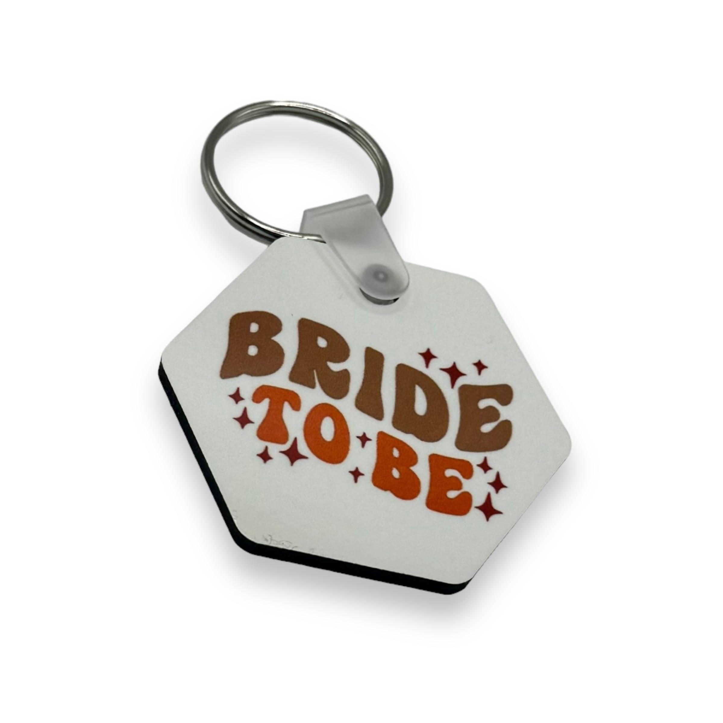 Bride to be keyring | wedding, hen do, wedding shower gift | perfect gift option | cute retro style