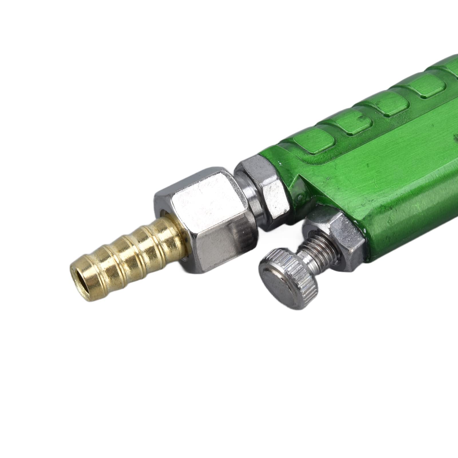 Mini Pistola a Spruzzo Portatile 100 ml Calibro 10 mm in Alluminio Rame Acciaio Inossidabile Alta Atomizzazione per Vernice Ritocchi Fai da Te