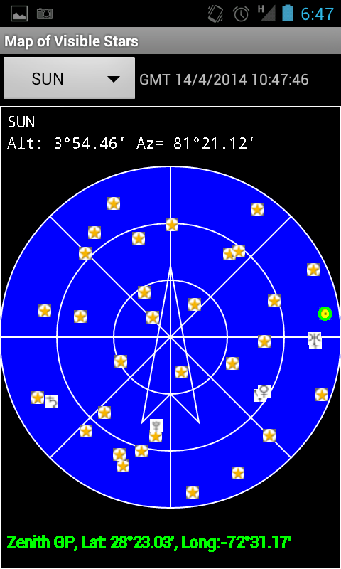 Stars For Navigation Star Navigation Map
