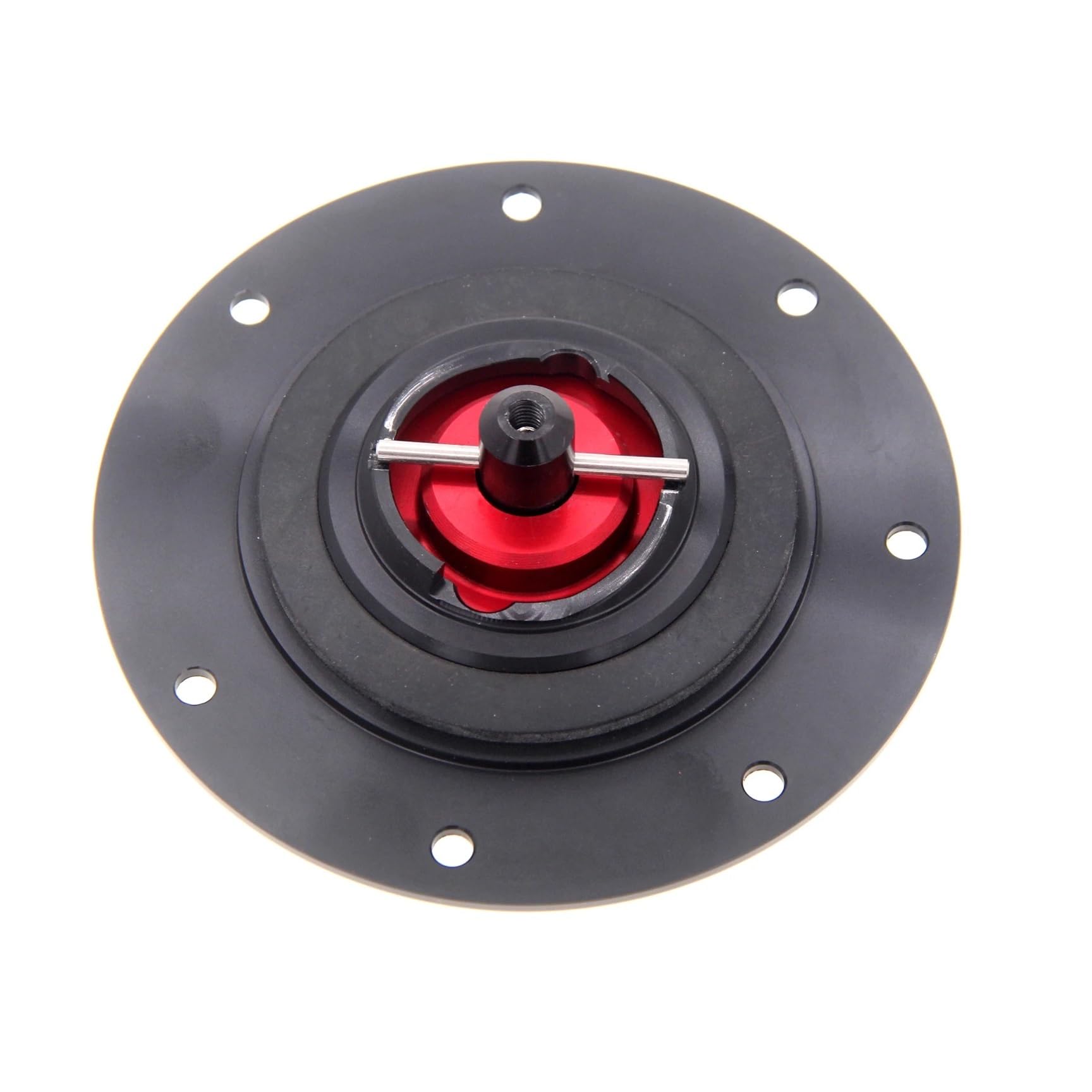 Tappo Olio Serbatoio Benzina Moto Keyless Tappo Serbatoio Carburante Gas Della Copertura Per H&on&da CB400 SUPERFOUR 1992-2016 CB 400 Moto In Alluminio Tappo Serbatoio Carburante(Red with lo-go)