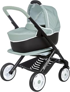 Smoby - Maxi Cosi 3-in-1 Kombi Puppenwagen - für Puppen bis 42 cm – wandelbarer Puppenwagen für unterschiedliche Bedürfnisse im Quinny-Design, für Kinder ab 3 Jahren