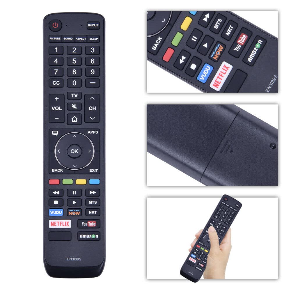 Replacement Remote For Sharp TV Models - EN3139S Compatible With LC-65P6000U, LC-43P7000U, More 2 thumbnail image