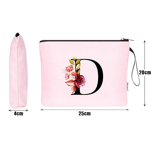 Vista 166 de Vavabox A-Z - Bolsa de maquillaje personalizada, regalos de cumpleaños para mujeres y madres, regalos para mejores amigas, bolsa de cosméticos