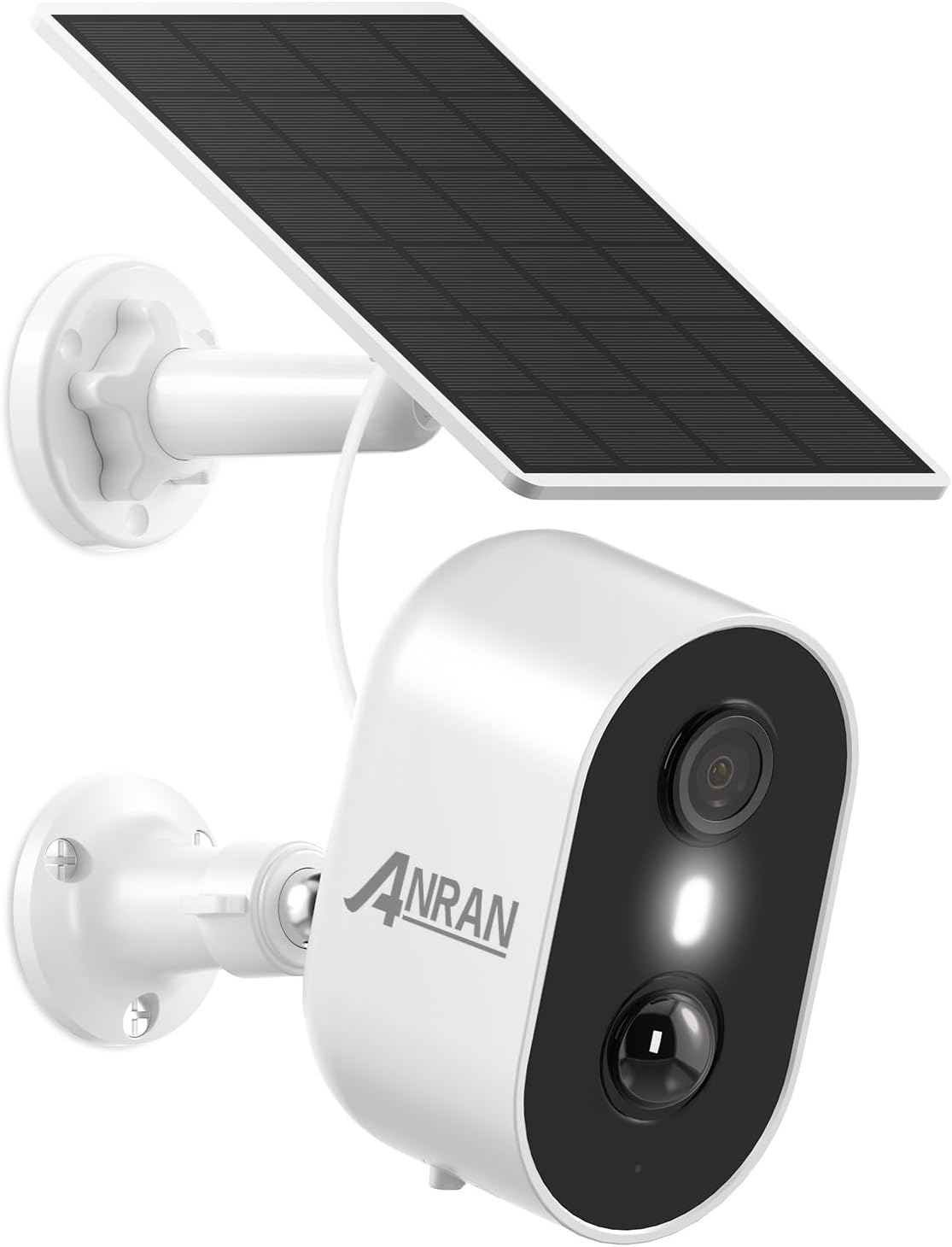 3MP Solar Security Cameras Wireless Outdoor for Home Security, 2K Color Night Vision WiFi Surveillance Home Camera with Solar Panel, Spotlight, PIR Detection, 2-Way Talk, Work with Alexa