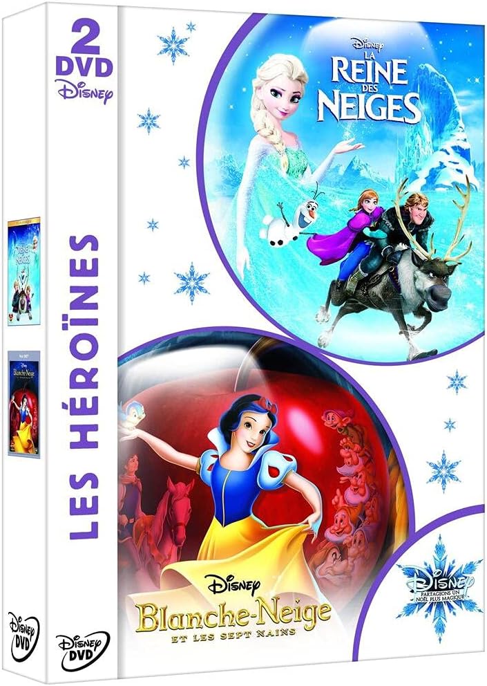 Blanche Sept Nains + La Reine des neiges DVD et Bluray Amazon.fr