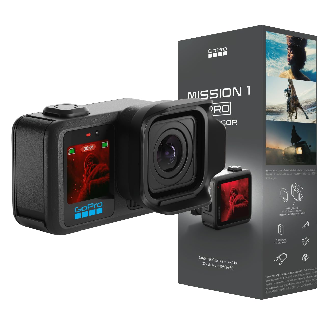 Amazon | GoPro MISSION 1 Pro アクションカメラ シネマカメラ 1インチ
