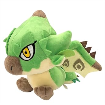 Capcon Monster Hunter Deformed Plush Rio Reissue Approx. H 6.7 x W 5.5 x D 6.7 inches 170 x 140 x 170 mm, Polyester