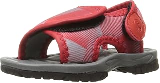 Boys' Haller - Sandalia para niño, color gris y rojo, 6 M