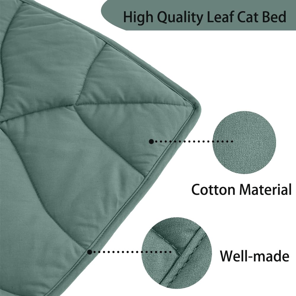 Letalong Leaf Shaped Cute Cat Bed - Image 3