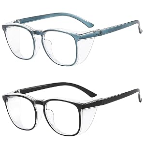sgmedila Anti Blue Light Secure Glasses Blue Light Blocking Glasses For Men Women Wind And Fog Impervious Eyewear