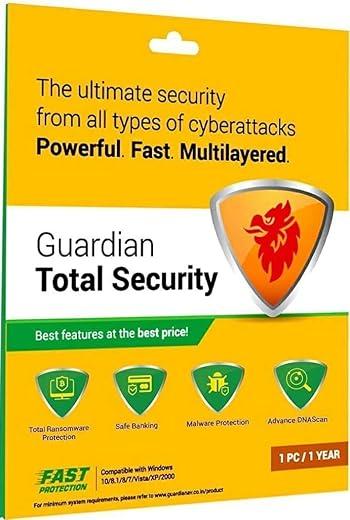 Guardian Total Security 1 User 1 Year