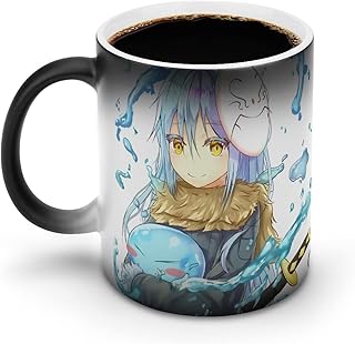 マグカップ 転生 スライム 転スラ 温感マグ 【温度で色が変化する】 感熱変色カップ 朝食 大容量 食器 セラミック 変色カップ コーヒーマグ おもしろ コップ コーヒー お茶 おしゃれ 耐熱 耐冷 家庭用 業務用 軽量 結婚祝い 330ml