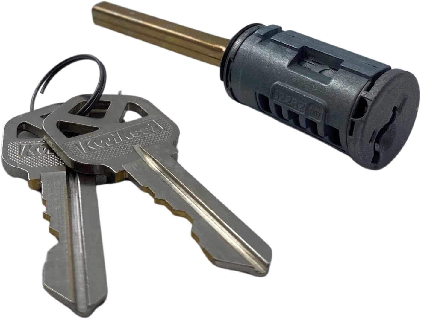 Kwikset 83373 - SILVER Smartkey Deadbolt Cylinder in Silver