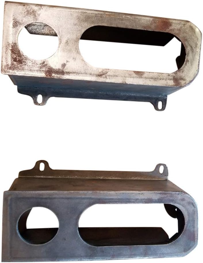 Pair of Tail Light Housings with LED Light kit for 1997-2001 Jeep Cherokee XJ